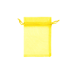 Мешочек из органзы 9 х 12 см желтый