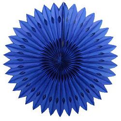 Фант с перфорацией 50 см тёмно-синий